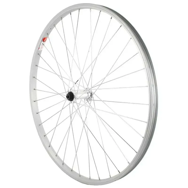 Sta-Tru 26in Tubeless Ready 3/8inx100mm DW Front Wheel in Silver-1