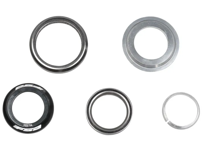 Trek FSA E2 Integrated 1-1/8-to-1-1/2-inch Headset w/ Reducer in Black