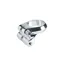 Electra Seat Post Part Clamp 28.6 steel Silver