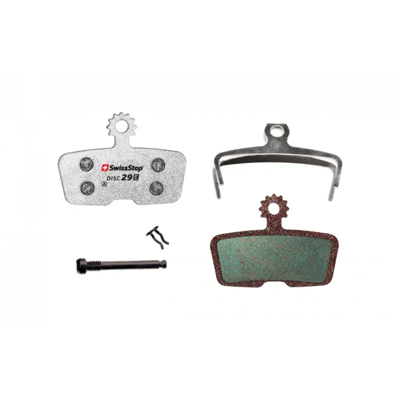 SwissStop Disk 29 Endurance SRAM Disk E Brake Pads in Silver
