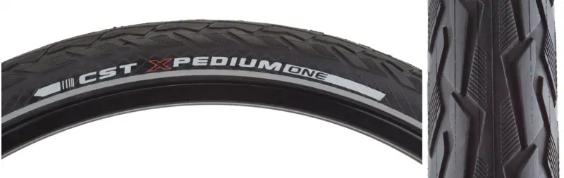 CST Premium Xpedium 700x35c Wire Tire in Black