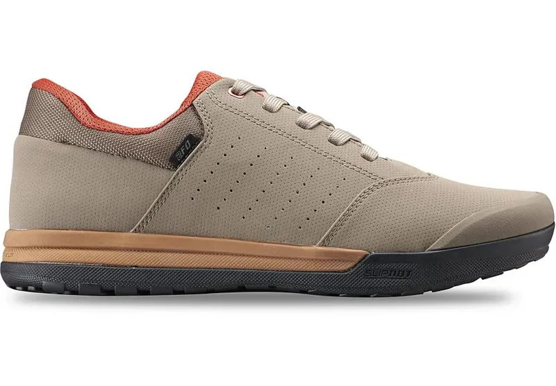 Specialized 2FO Roost Clip MTB Shoes in Taupe/Redwood