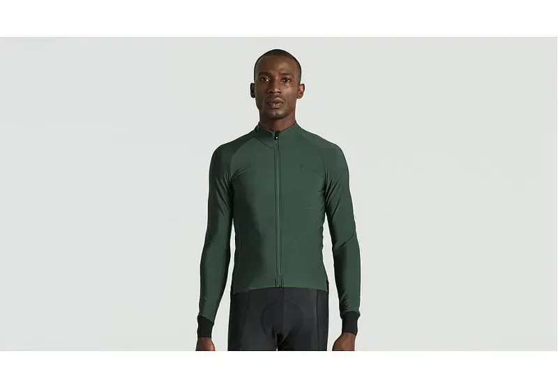 Specialized SL Expert Long Sleeve Thermal Jersey in Forest Green