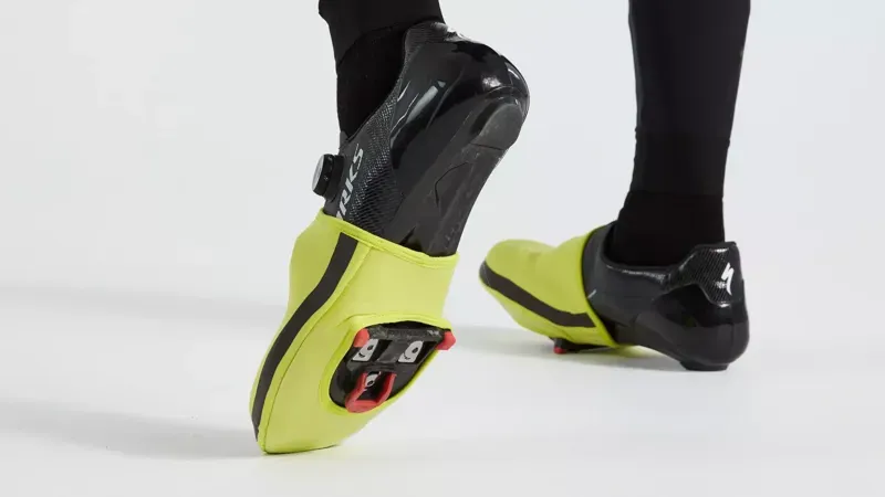 Specialized Neoprene Toe Covers in Hyper Green-5