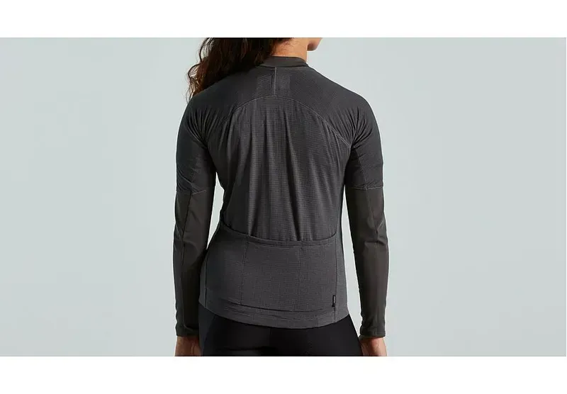 Specialized Women's Trail-Series Thermal Long Sleeve Jersey in Slate-3