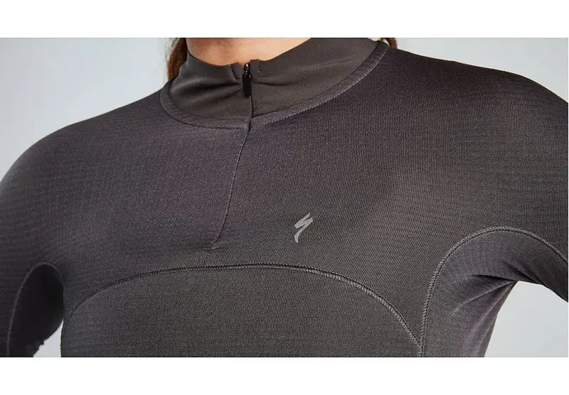 Specialized Women's Trail-Series Thermal Long Sleeve Jersey in Slate-4