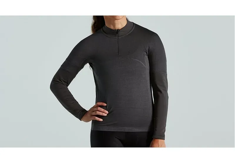 Specialized Women's Trail-Series Thermal Long Sleeve Jersey in Slate-1