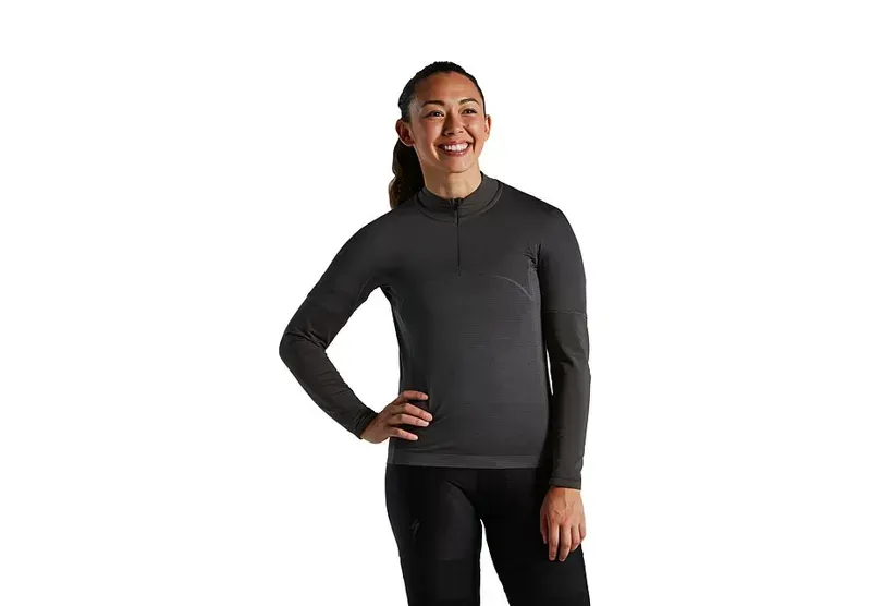 Specialized Women's Trail-Series Thermal Long Sleeve Jersey in Slate