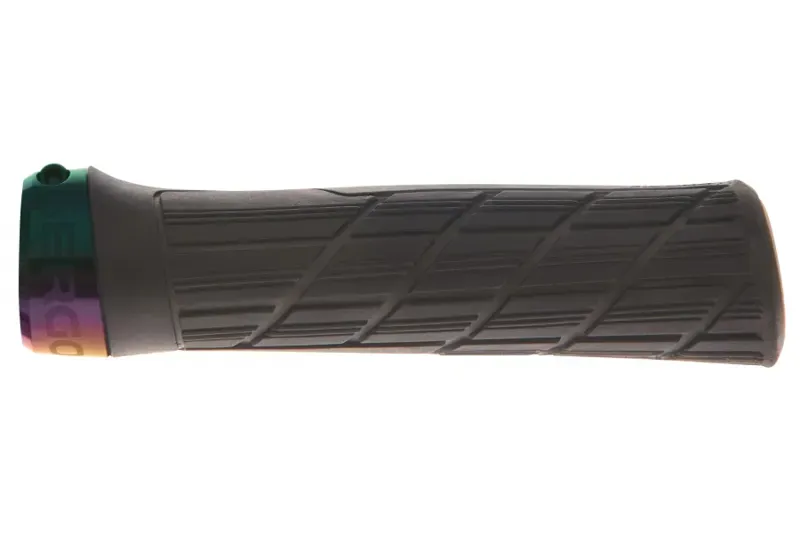 Ergon GE1 Evo Factory Grips - Frozen Stealth/Oil Slick Lock- On Steah/Oil Slick