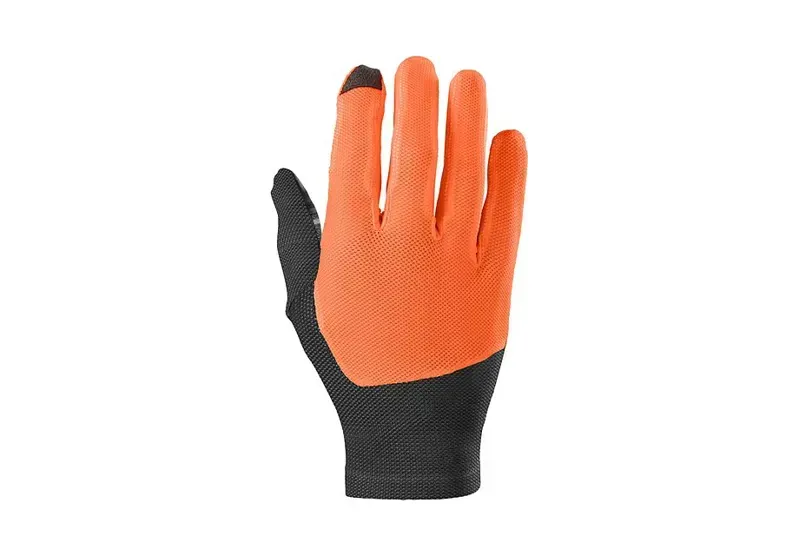 Specialized Women's Renegade Long Finger Gloves in Acid Red