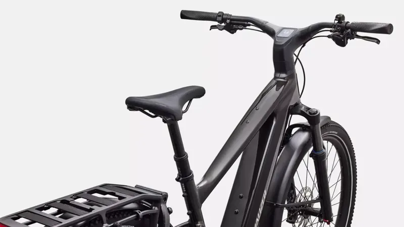 Specialized Turbo Vado 3 EVO 5.0 Hybrid eBike in Metallic Obsidian-3