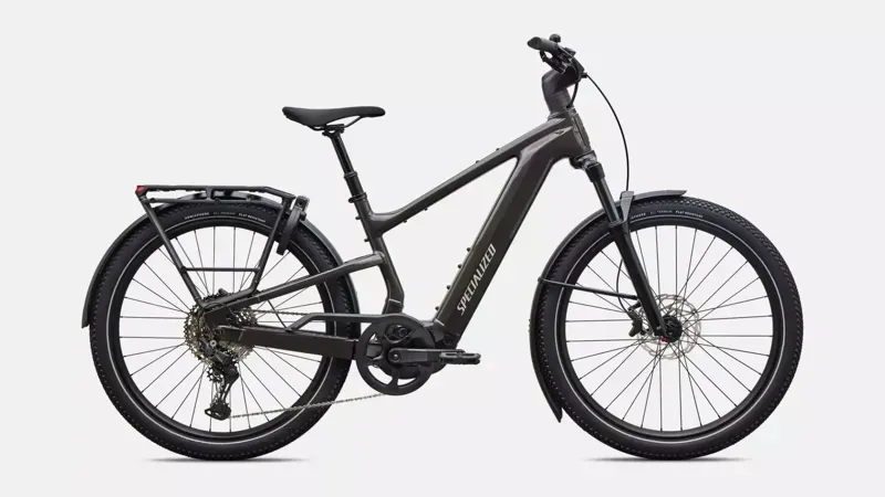 Specialized Turbo Vado 3 EVO 5.0 Hybrid eBike in Metallic Obsidian