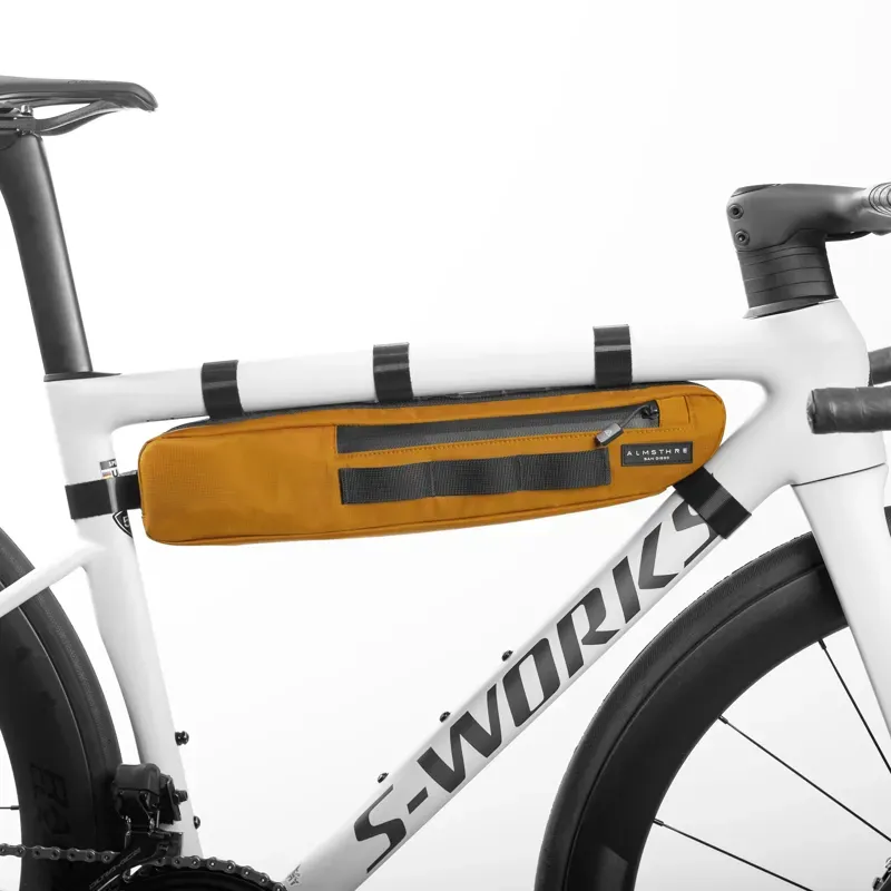 Almsthre L/XL Signature Frame Bag in California Gold-1