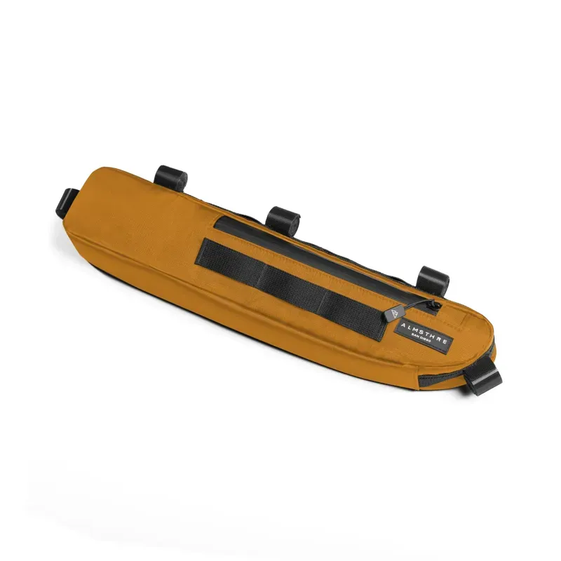 Almsthre L/XL Signature Frame Bag in California Gold-2