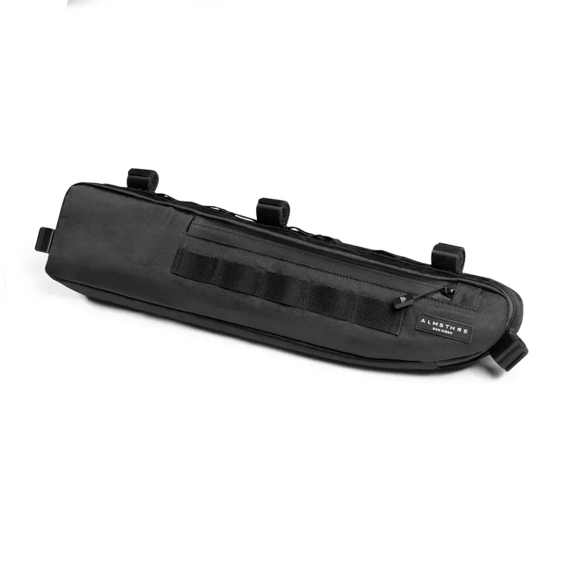 Almsthre Signature Frame Bag in Midnight Black-2