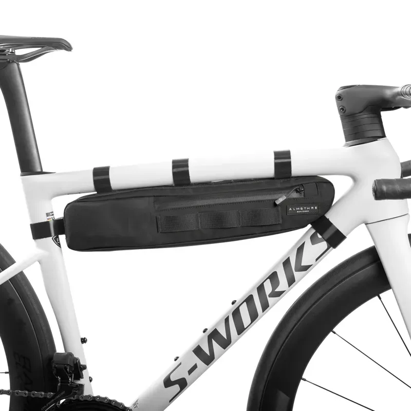 Almsthre Signature Frame Bag in Midnight Black
