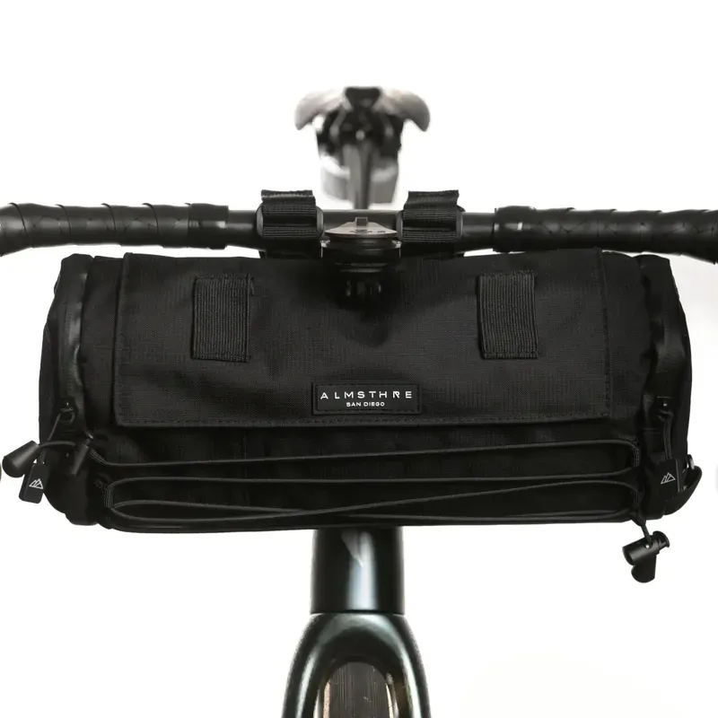 Almsthre Signature XL Bar Bag 11x5-inch 3.5-litre in Midnight Black