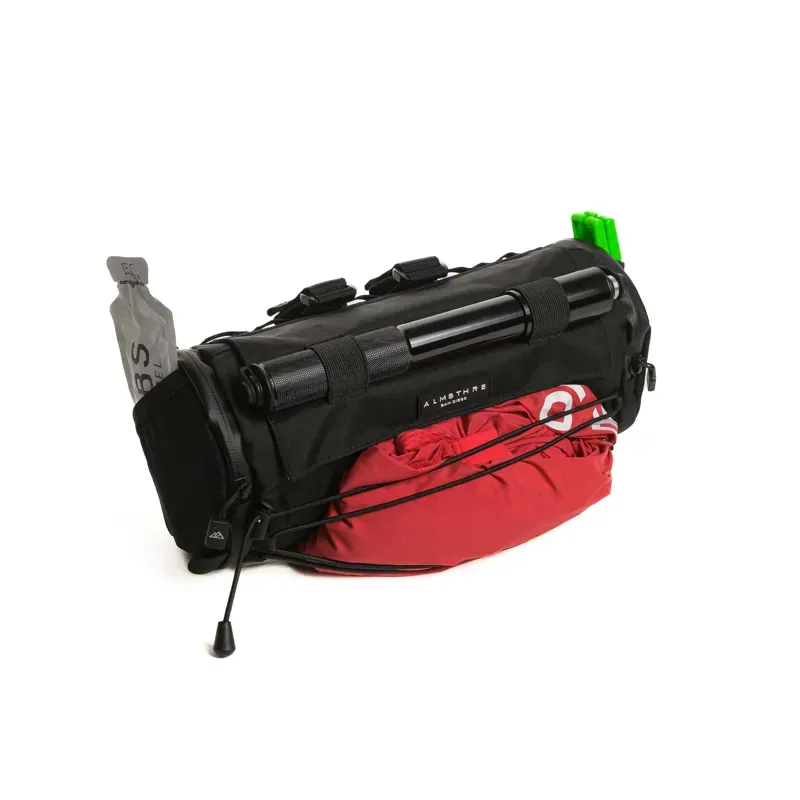 Almsthre Signature XL Bar Bag 11x5-inch 3.5-litre in Midnight Black-4