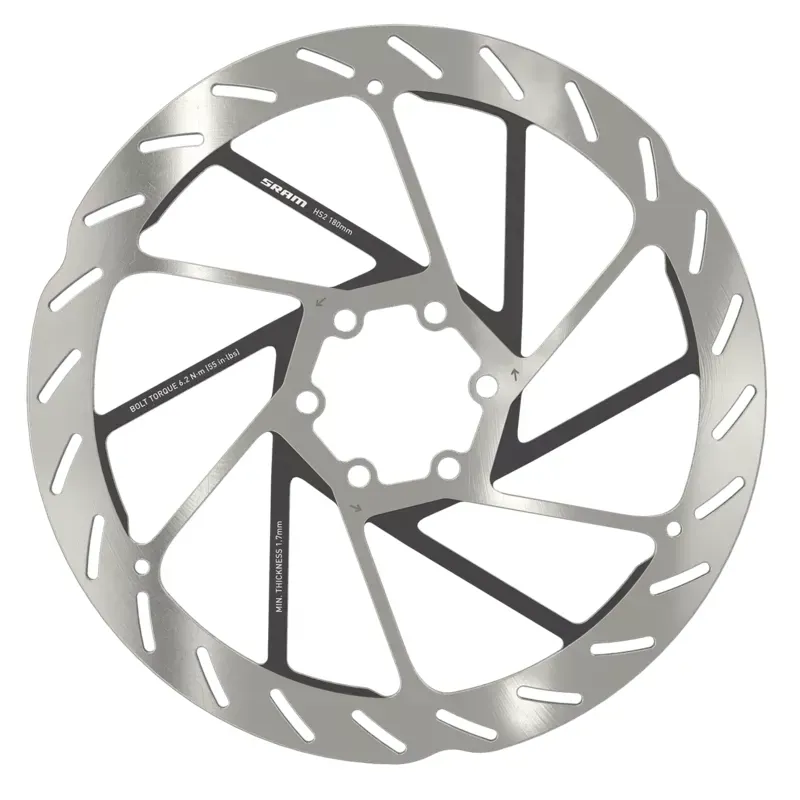 SRAM HS2 Centerlock MTB Disk Brake Rotor in Silver