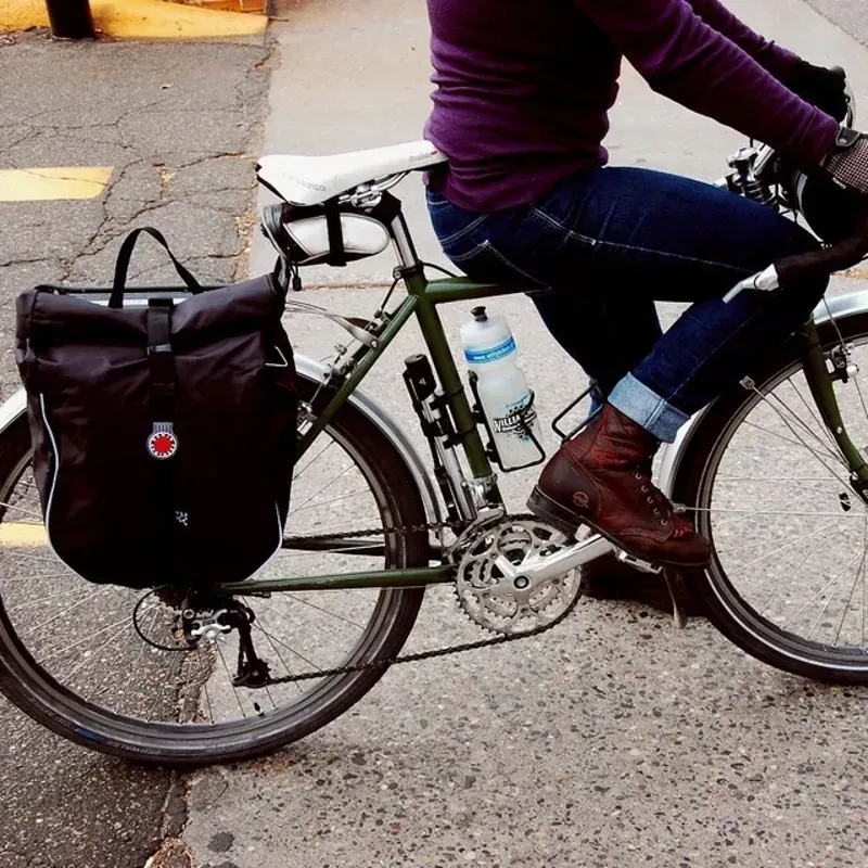 Banjo Brothers Waterproof Pannier in Black-2