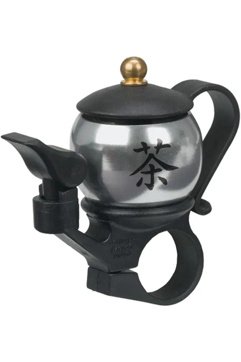 Dimension Mini Teapot Bell in Silver