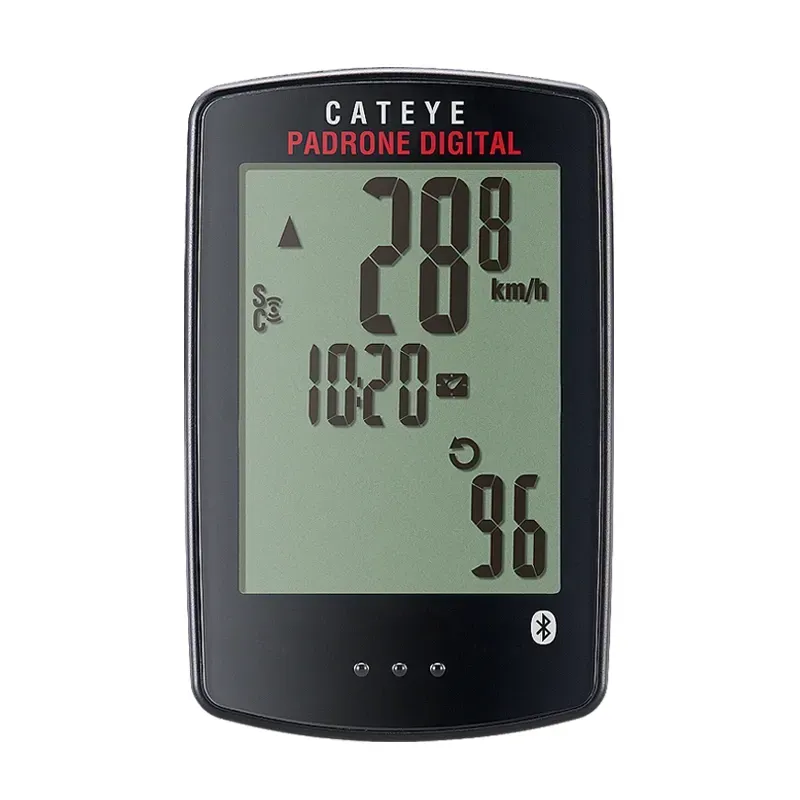 Cateye Padrone Digital Wireless Bike Computer in Black