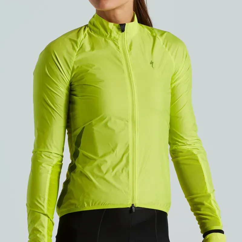 Specialized HyprViz Race-Series Womens Wind Jacket in Yellow