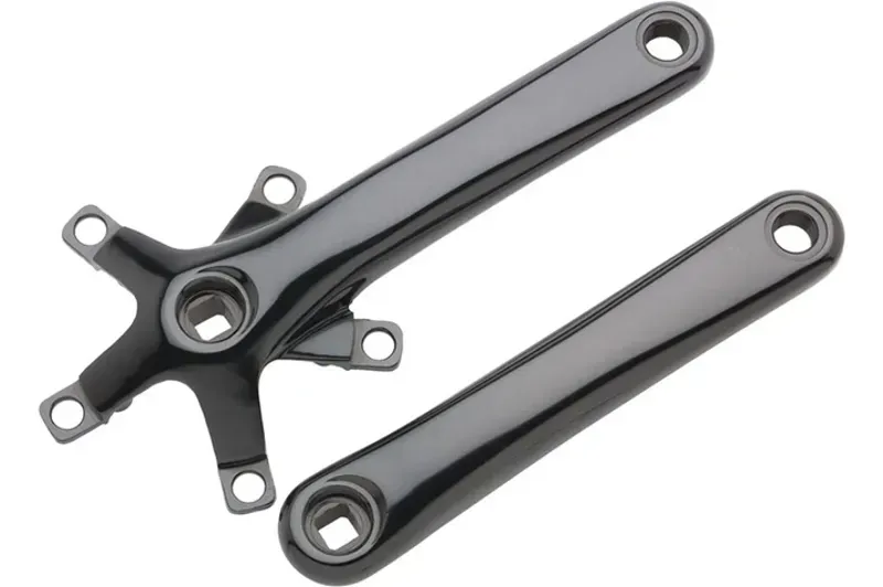 Dimension 110 170mm Square Taper Crankset in Black