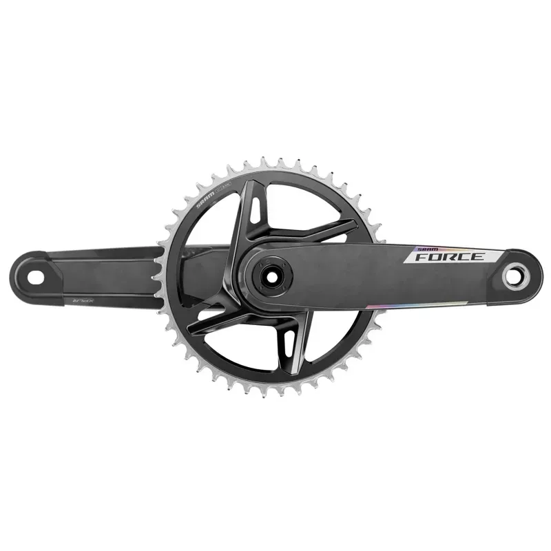 SRAM Force 1x XPLR Wide Crankset - 172.5mm 12/13-Speed 42t 8-Bolt Direct Mount DUB Spindle Carbon E1 Carbon