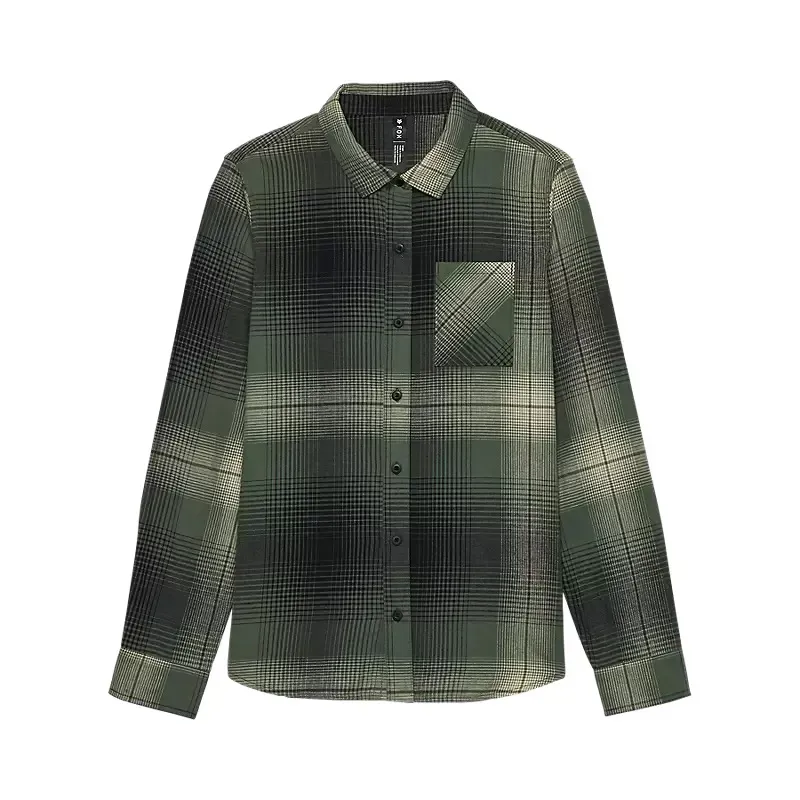 2024 FA-W TRAILDUST FLANNEL HTR GRN XL