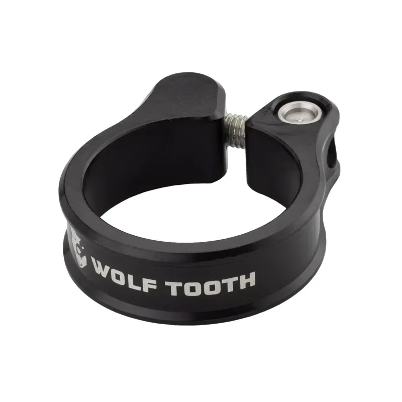 Wolf Tooth Seatpost Clamp - 31.8mm Bolt-On Black