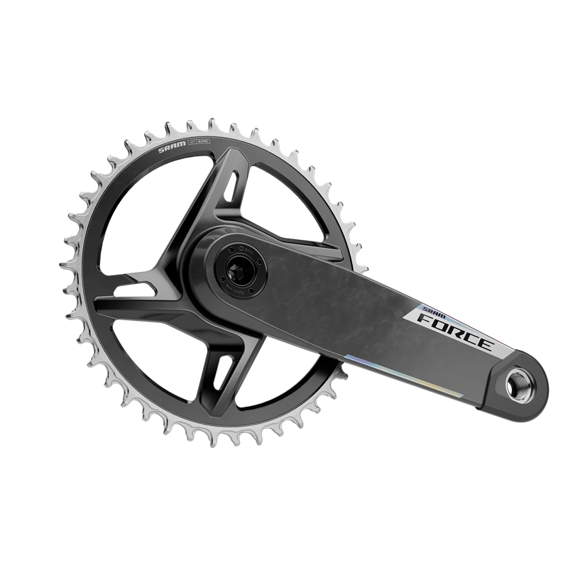 SRAM Force 1x XPLR Wide Crankset - 172.5mm 12/13-Speed 42t 8-Bolt Direct Mount DUB Spindle Carbon E1 Carbon-2