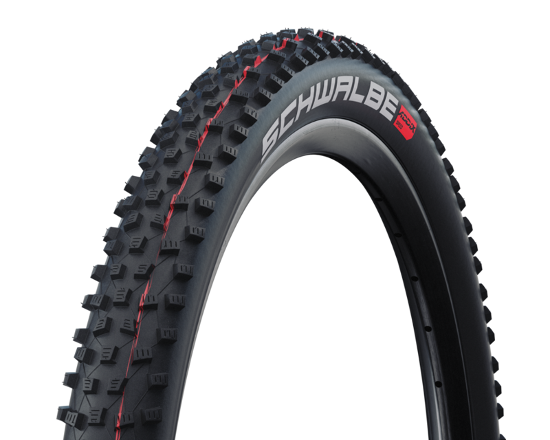 Schwalbe Rocket Ron Super Ground Ad. 27.5x2.1-inch Speed Tire in Black-2