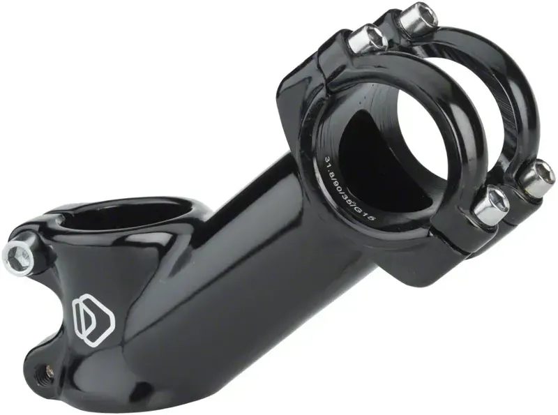 MSW 110mm 31.8mm Clamp +35-deg 1-1/8-inch Alloy Stem in Black