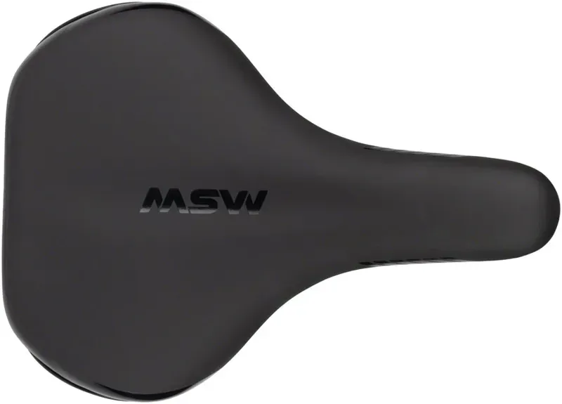 MSW SDL-192 Steel Relax Recreation Saddle in Black