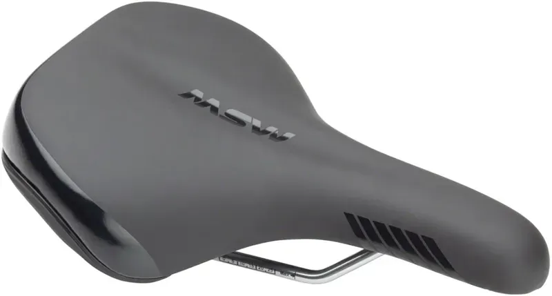 MSW SDL-192 Steel Relax Recreation Saddle in Black-1