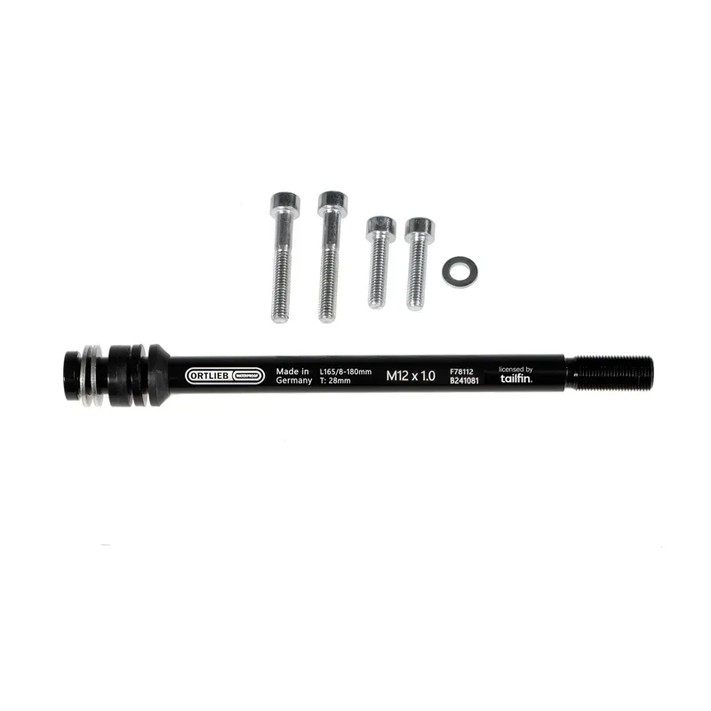Ortlieb 1mm Thru Axle M6-Connector in Black
