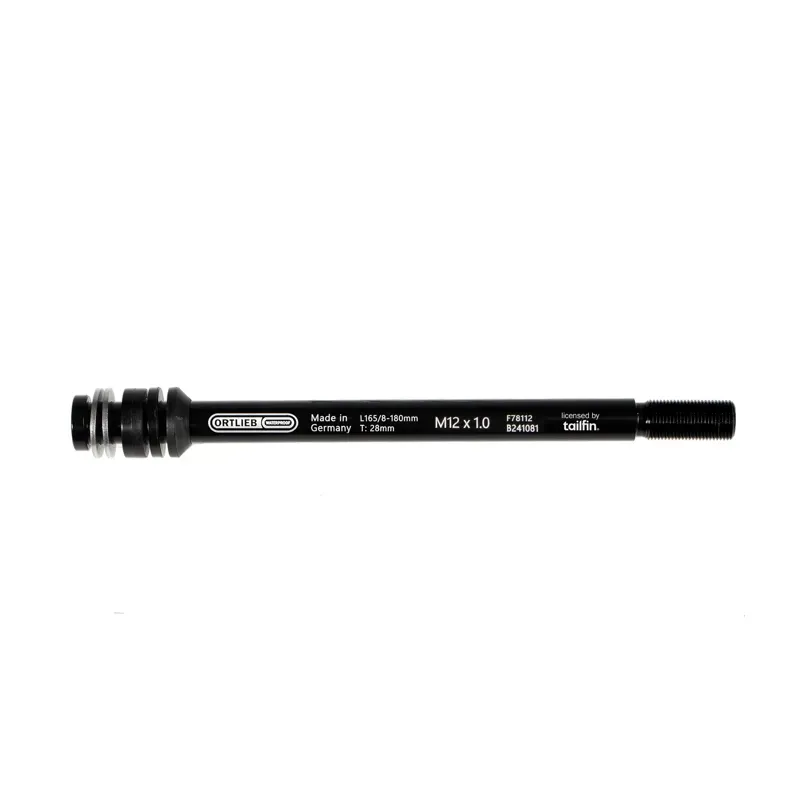Ortlieb 1mm Thru Axle M6-Connector in Black-1