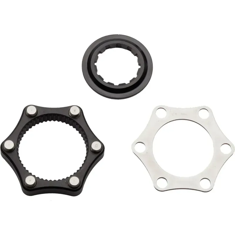 Problem Solvers Center Lock to 6-bolt Rotor Adapter Kit - QR/12mm Axle