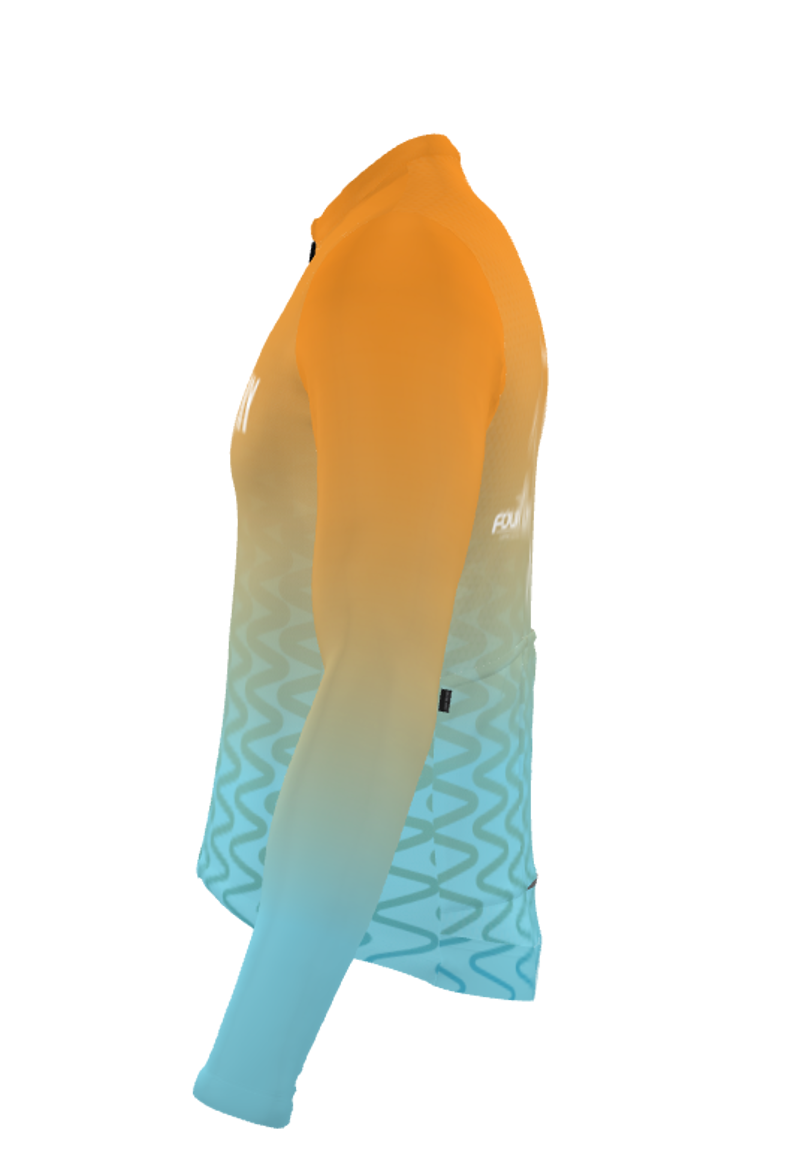 Pumpkinvine Cyclery Racing Fall 2026 Long Sleeve Jersey Men's-3