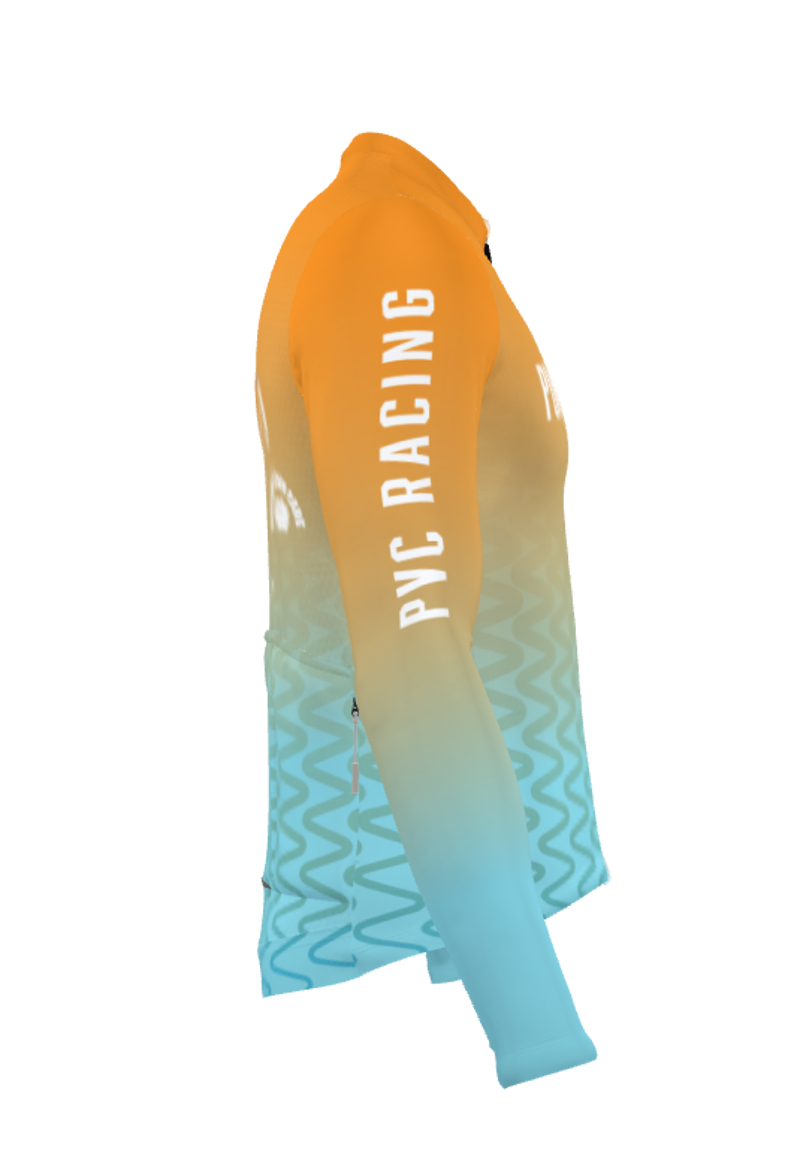 Pumpkinvine Cyclery Racing Fall 2026 Long Sleeve Jersey Men's-2