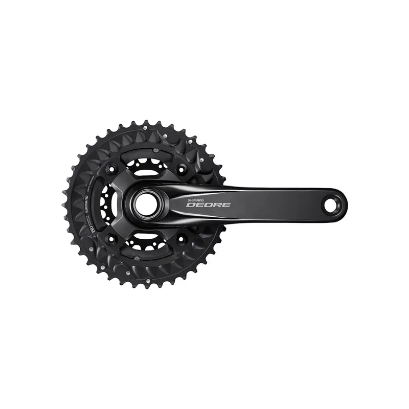 Shimano FC-M6000-3 Deore Hollowtech II MTB Crankset in Black