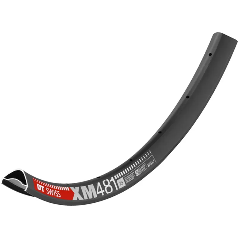 DT Swiss XM 481 Rim - 29 Disc Black 32H Black 29