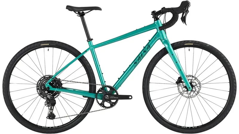 Salsa Journeyer CUES 1x10 Aluminum Drop Bar 700c Bike in Peat Moss