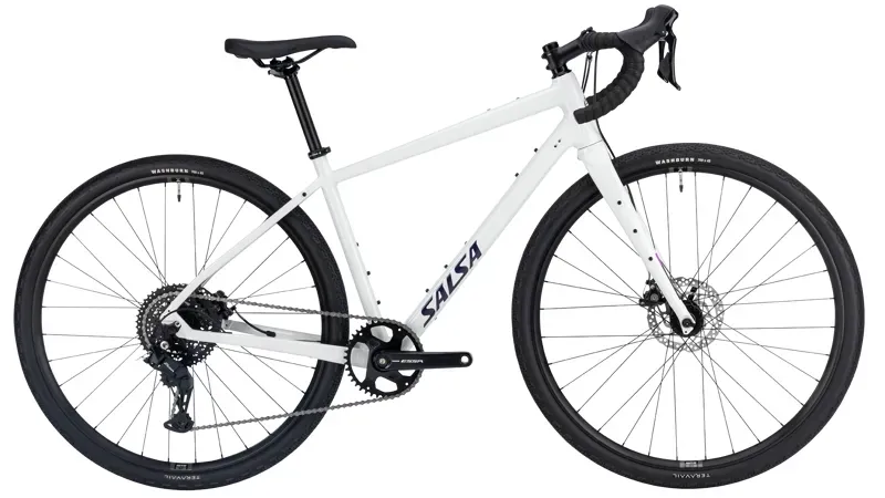 Salsa Journeyer ESSA 1x8 Drop Bar 700c Aluminum Bike in Vapor Gray