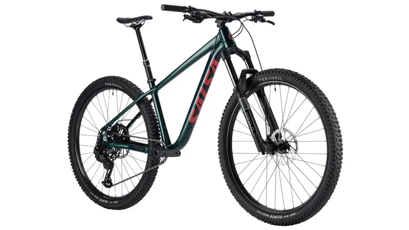 Salsa Timberjack Eagle 70 Trans. 29-inch Alloy Bike in Black Spruce-1