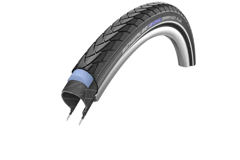 TIRE SWB MARATHON PLUS (28x1.75) PERF TWIN SM-GUARD BK/BK/REF ENDURANCE E50 WIRE 700x47