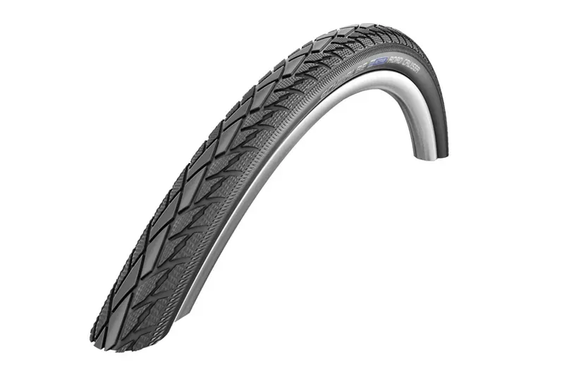 Schwalbe Road Cruiser Tire - 26 X 1.75 Clincher Wire Gumwall/Black K-Guard Green Gumwall/Black 26 x 1.75