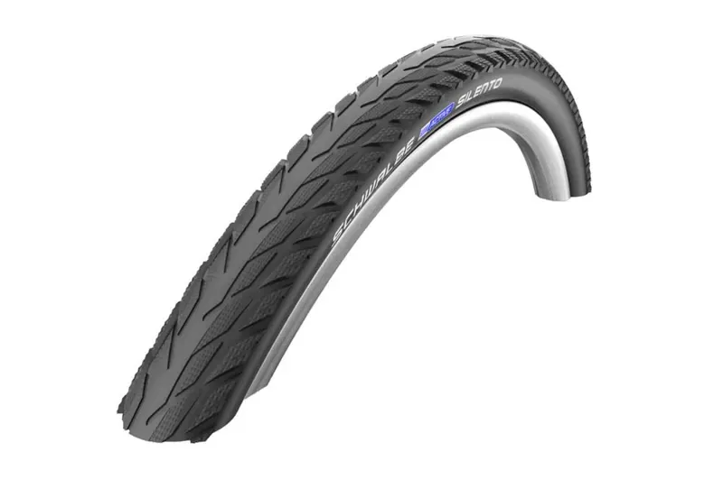 Schwalbe Silento Tire - 26 X 1.75 Clincher Wire Black K-Guard SBC Black 26 x 1.75