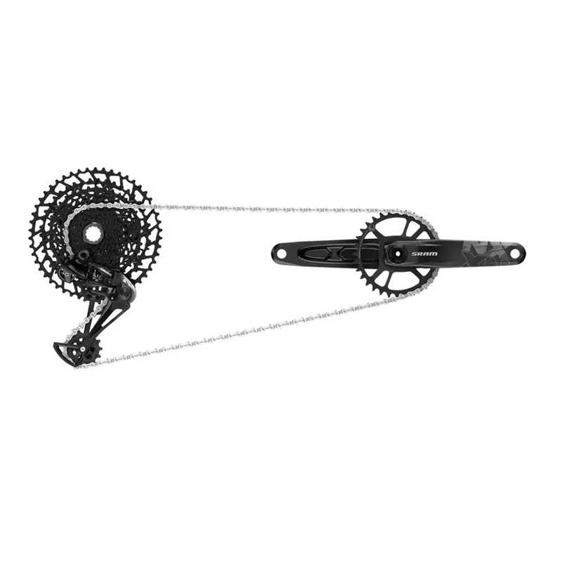 SRAM NX Eagle Groupset: 170mm 32 Tooth DUB Boost Crank Rear Derailleur 11-50 12-Speed Cassette Trigger Shifter And Chain